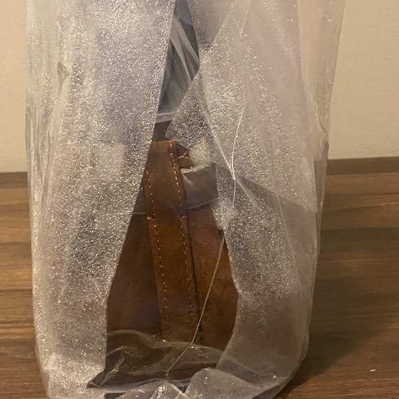 Coach Rich Brown Suede Shoulder Bag - Picture 6 of 8